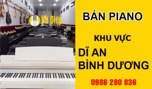 Cửa hàng bán piano tại Dĩ An