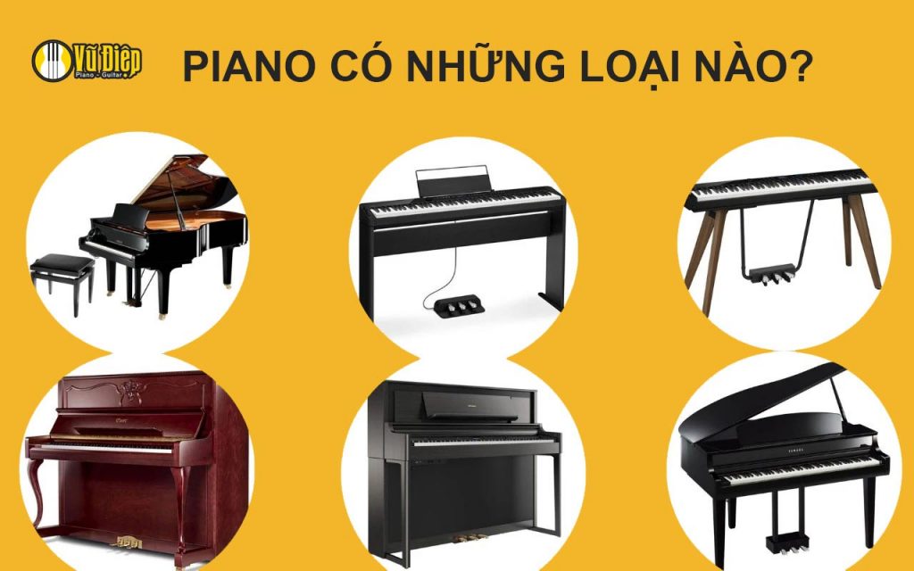 Piano có những loại nào